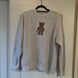 Crew neck sweatshirt